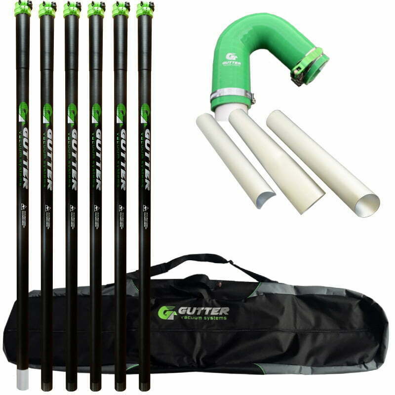 Predator Clamped Carbon Fibre Gutter Vacuum System
