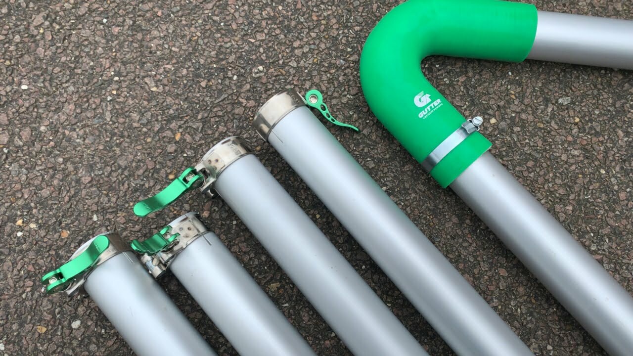 Quick Release Pole Clamps for Aluminium Gutter Vacuum Pole Kits