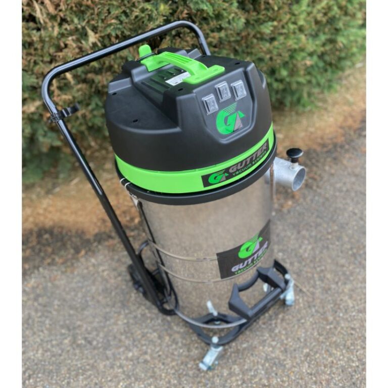 3600W Gutter Vacuum Carbon Fibre Cleaning System