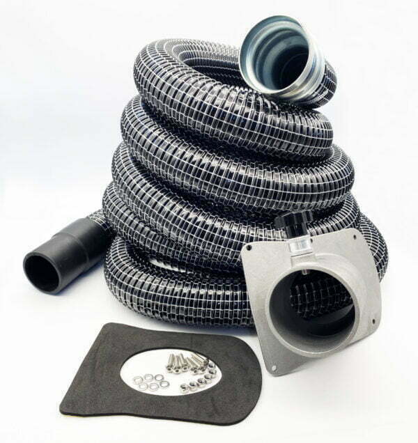 Complete 72m heavy duty cyclonic upgrade kit wire reinforced hose