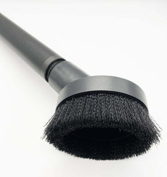 Round Dusting Rubber Brush Gutter Vacuum Systems