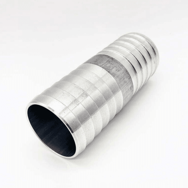 Connect 51mm hoses effortlessly with our aluminium hose joiner. Extend hose length easily, even with differing external diameters.