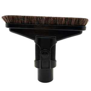 The 8" Flexi-Neck brush with 100% natural soft hair bristles allows you to pivot towards 90 degrees with your internal vacuuming poles.