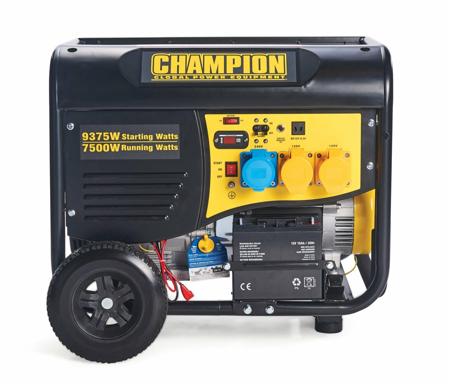 Champion 8000 Watt Petrol Generator Gutter Vacuum Systems