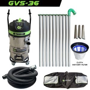 GVS-36 All Terrain Trolley 40ft Ally Poles Flexi Neck Pole Bag