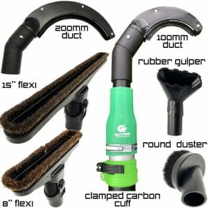 High level Internal Brush Bundle - can be used with gvs gutter vacuum poles to do internal high level cleans