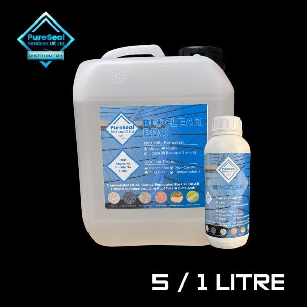 Pureseal Bioclear Pro 40% DDAC - 5 Litre / 1 Litre
