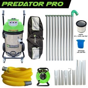Predator Gutter Vacuum 3600w - Aerospace Aluminium Pro Package