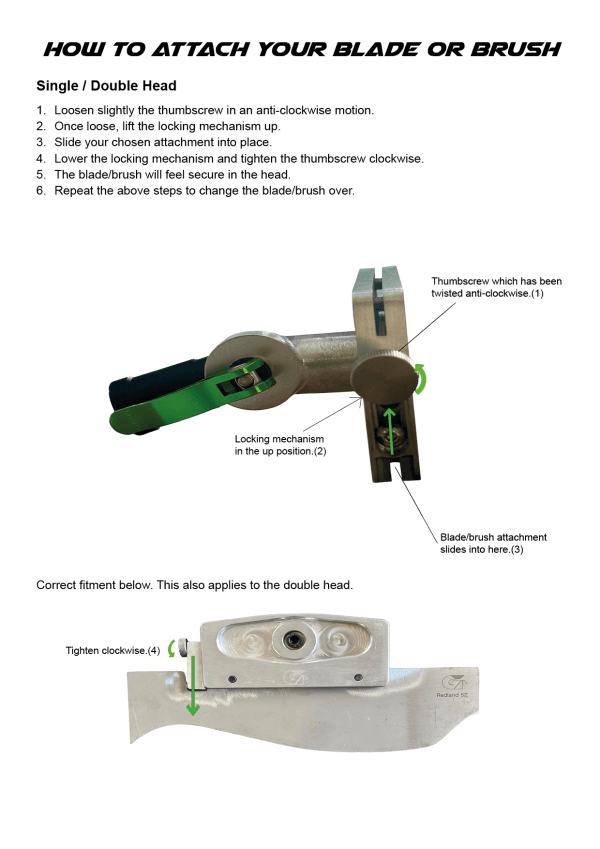 Additional Scraper Blades and Brush Attachments - Image 35