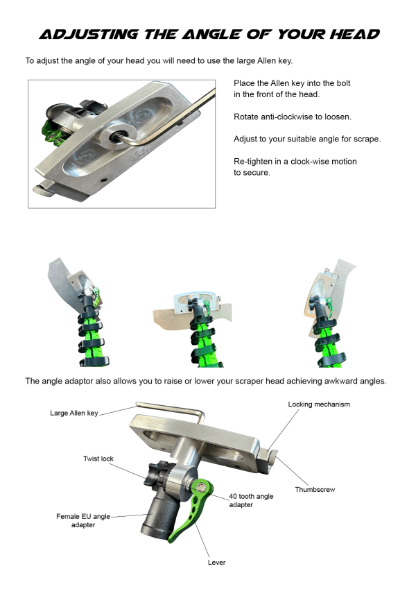 Additional Scraper Blades and Brush Attachments - Image 36