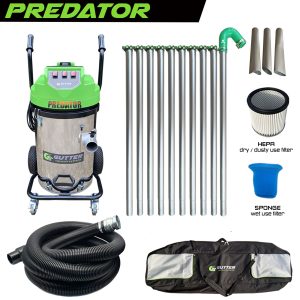 Predator Gutter Vacuum 3600w - Aerospace Aluminium Pole Kit