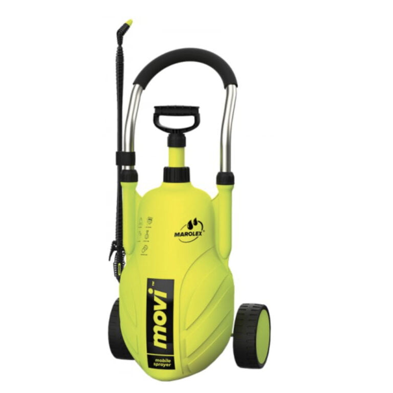 18L Trolley Chemical Pressure Sprayer With BUNA Seals Gutter Vacuum