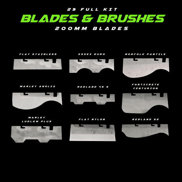 29 Full Kit - Single Head - 200mm blades