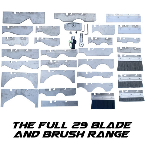 Full Roof Scraping Blade & Brush Kit