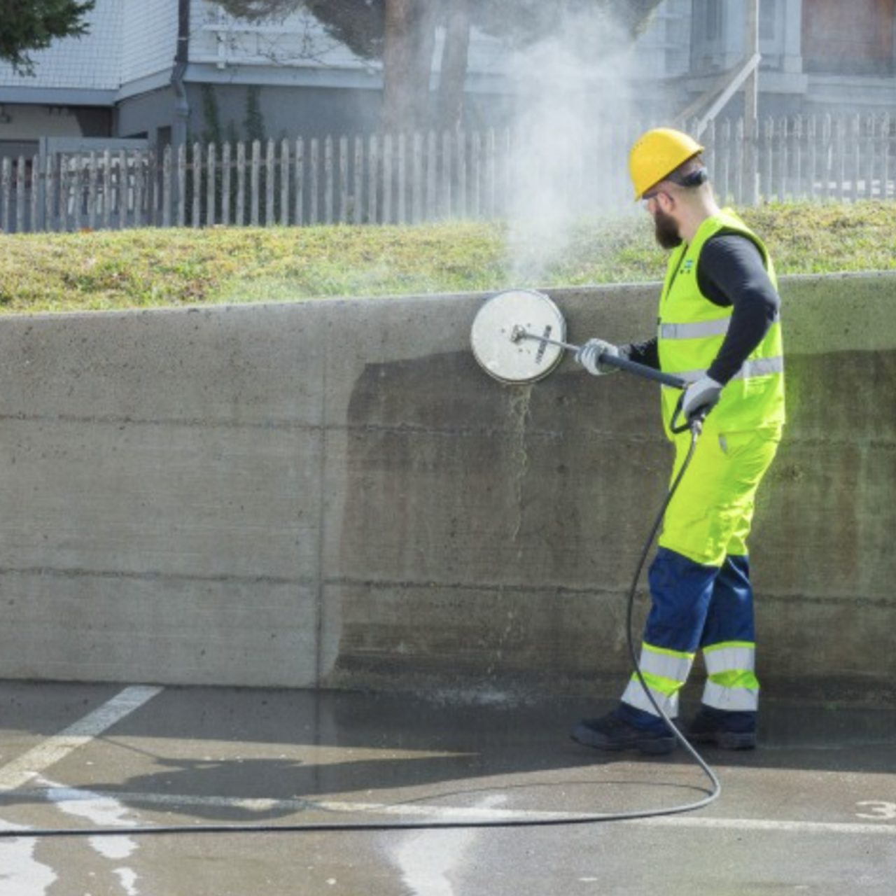 12" Mosmatic Surface Cleaner Gutter Vacuum Systems