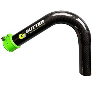 Our uniquely designed 51mm carbon fibre rigid neck features our own 65 degree angle created by our team to achieve the most effective gutter clears.