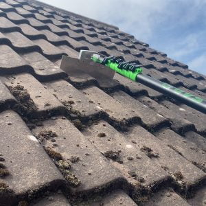 Roof Scraping and Soft Washing