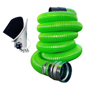 Upgrade your gutter vacuum with our cyclonic kit, shifting from 38mm to 72mm entry for better performance. Fits 51mm poles and small diameter drum