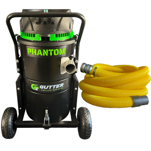 Phantom 3600w Gutter Vacuum with 10m hi-vis hose