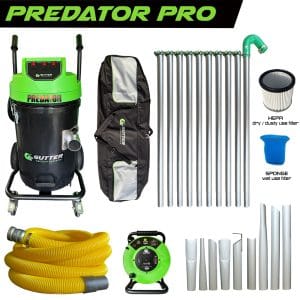 Polypropylene Predator Gutter Vacuum 3600w – Aerospace Aluminium PRO Package