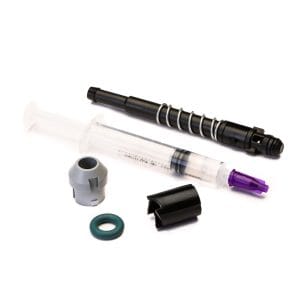 Ex-ceed Uni-Valve Service Kit. Supplied with new plunger stem, spring, O-ring, cap, and grease.