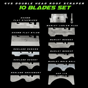 GVS Double Head 10 Blade Starter Set