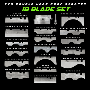 GVS Double Head and 18 Blades Set