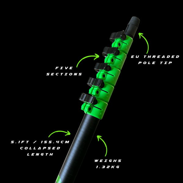 GVS Pro-22 Full Carbon Window Cleaning Pole Package - Image 3