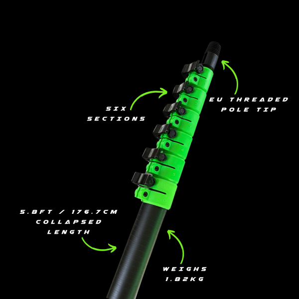 GVS Pro-30 Full Carbon Window Cleaning Pole Package - Image 3