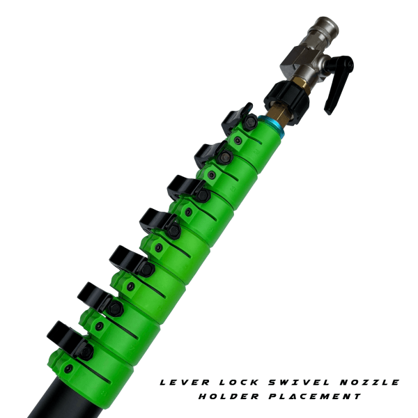 Lever Lock Swivel Nozzle Holders – Mini Quick Release x M22 Male - Image 5