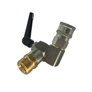 Lever Lock Swivel Nozzle Holders – Mini Quick Release x M22 Male