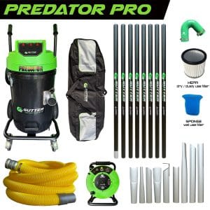Polypropylene Predator Pro Package - 40ft Push Fit Silicone Neck - 20m HiVis Hose - 13A25M Extension Reel