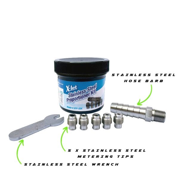 X-Jet Stainless Steel Proportioner Kit - Image 2