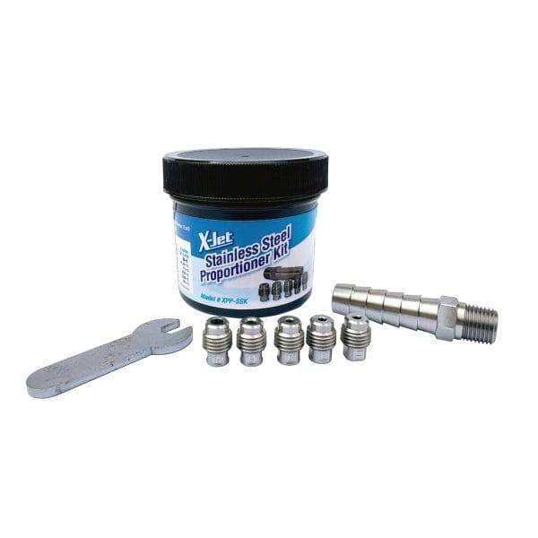 X-Jet Stainless Steel Proportioner Kit