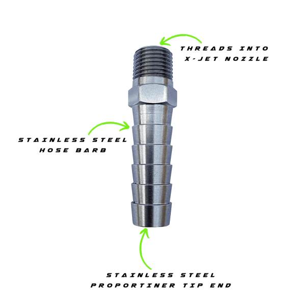 X-Jet Stainless Steel Proportioner Kit - Image 4