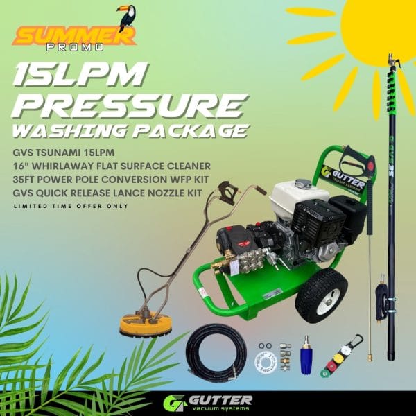 Summer Exclusive 15 LPM Pressure Washing Package