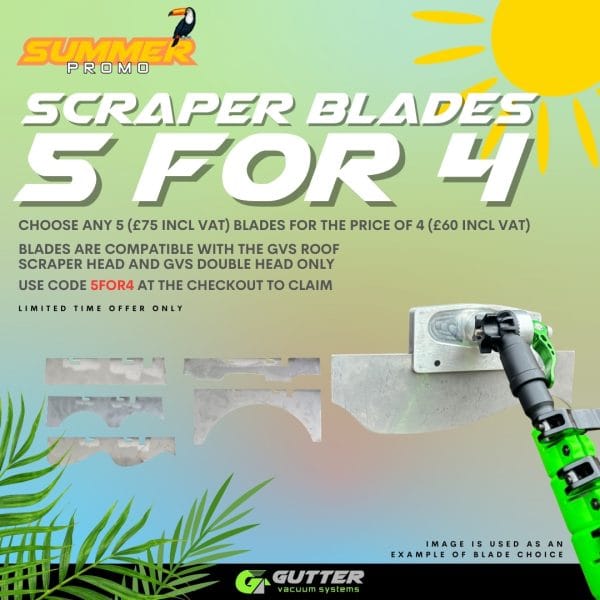 Summer Saver 5 for 4 Scraper Blades