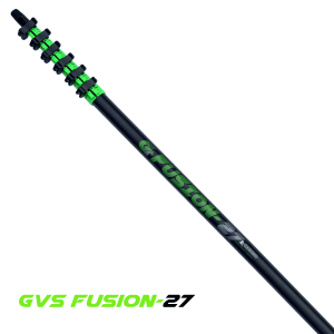 With The GVS Fusion 27ft Hybrid Telescopic Water Fed Pole reach over to two stories with ease, perfect for cleaning windows and conservatory roofs.