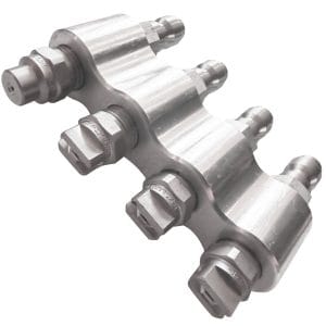J-Rod-QuadJet-Nozzle Holder. Supplied wit 0°, 15°, 25°, 40° Nozzles
