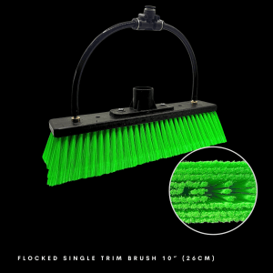 Flocked single trim 10"